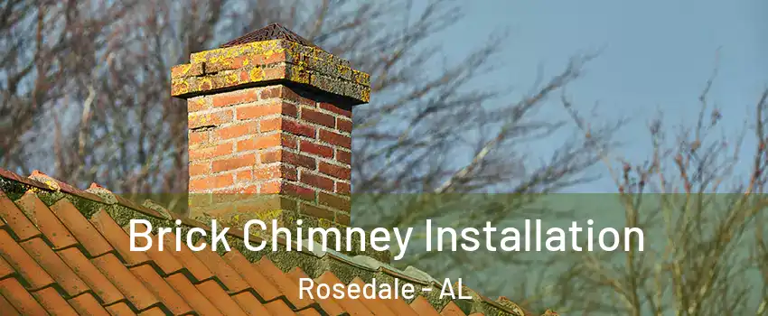 Brick Chimney Installation Rosedale - AL