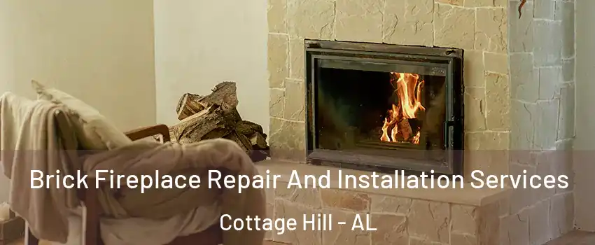 Brick Fireplace Repair And Installation Services Cottage Hill - AL