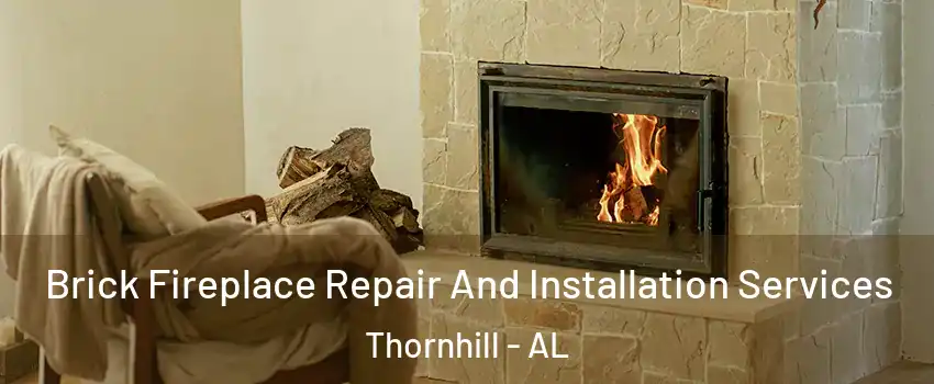 Brick Fireplace Repair And Installation Services Thornhill - AL