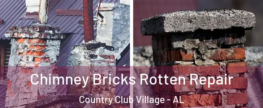 Chimney Bricks Rotten Repair Country Club Village - AL