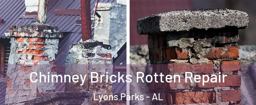 Chimney Bricks Rotten Repair Lyons Parks - AL