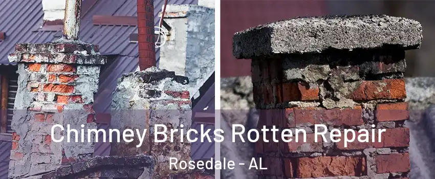 Chimney Bricks Rotten Repair Rosedale - AL