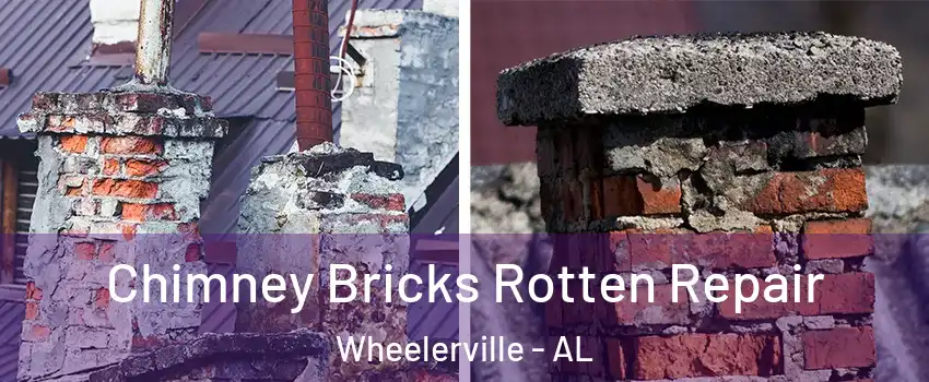 Chimney Bricks Rotten Repair Wheelerville - AL