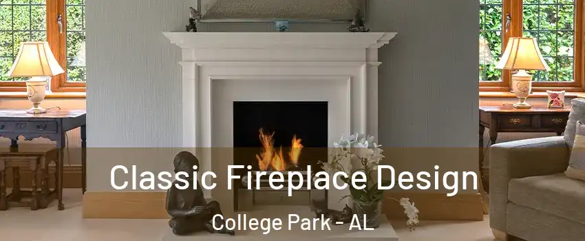 Classic Fireplace Design College Park - AL