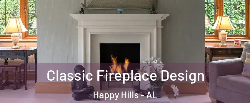 Classic Fireplace Design Happy Hills - AL