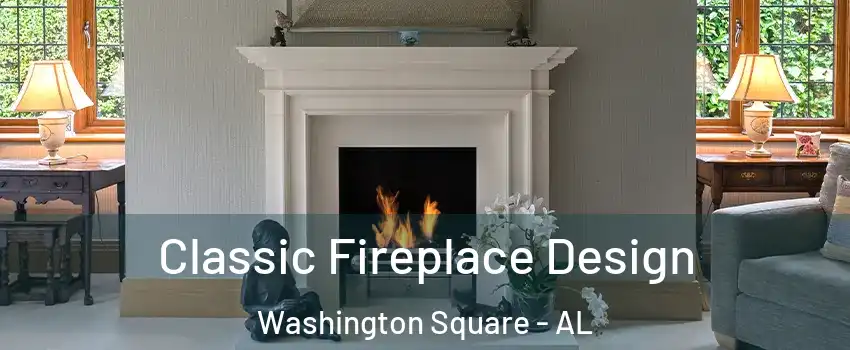Classic Fireplace Design Washington Square - AL