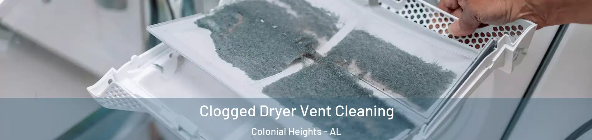 Clogged Dryer Vent Cleaning Colonial Heights - AL