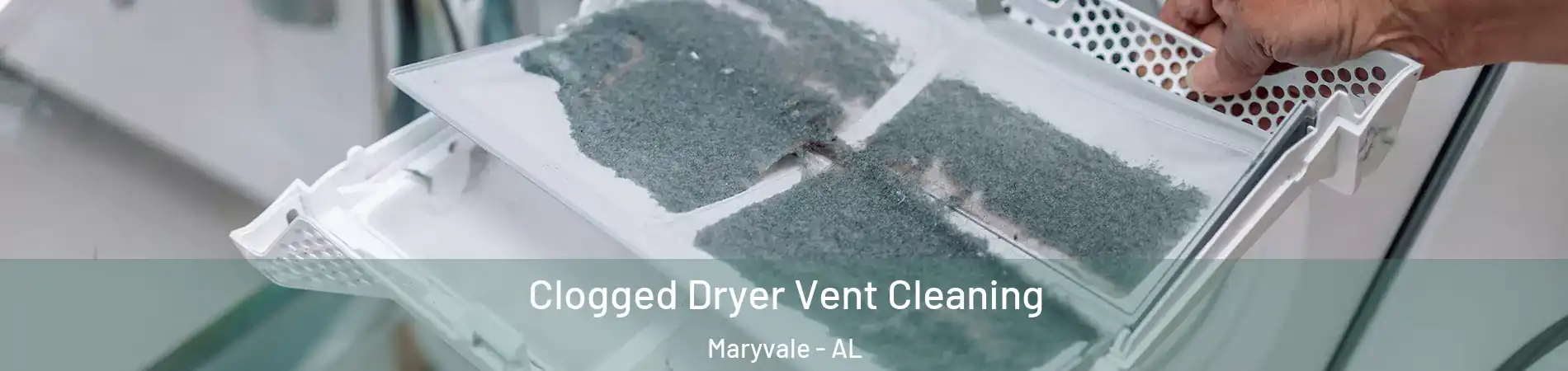 Clogged Dryer Vent Cleaning Maryvale - AL