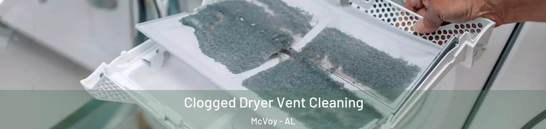 Clogged Dryer Vent Cleaning McVoy - AL