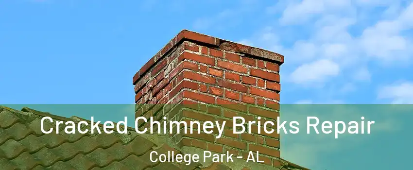 Cracked Chimney Bricks Repair College Park - AL
