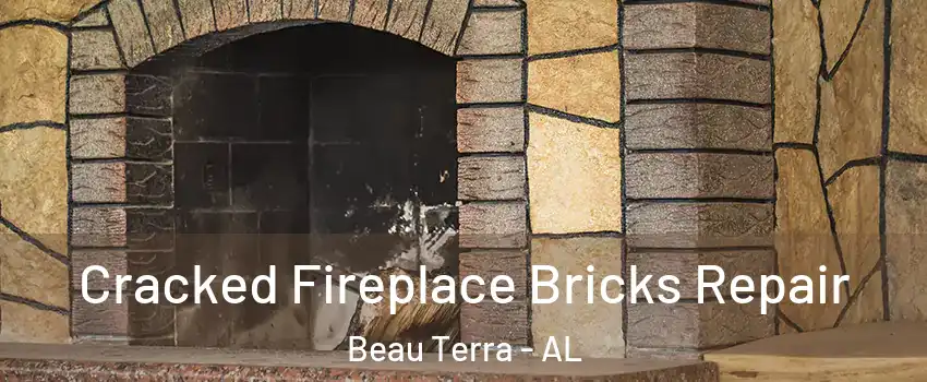 Cracked Fireplace Bricks Repair Beau Terra - AL