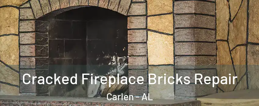 Cracked Fireplace Bricks Repair Carlen - AL