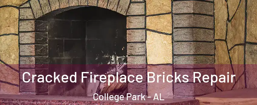 Cracked Fireplace Bricks Repair College Park - AL