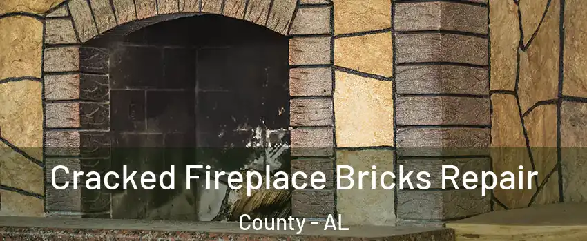 Cracked Fireplace Bricks Repair County - AL