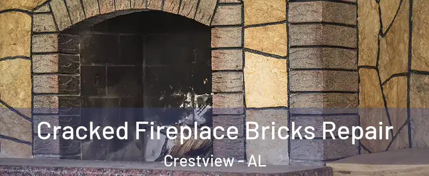 Cracked Fireplace Bricks Repair Crestview - AL