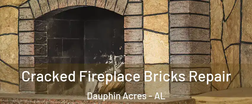 Cracked Fireplace Bricks Repair Dauphin Acres - AL