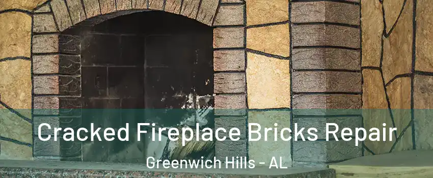 Cracked Fireplace Bricks Repair Greenwich Hills - AL