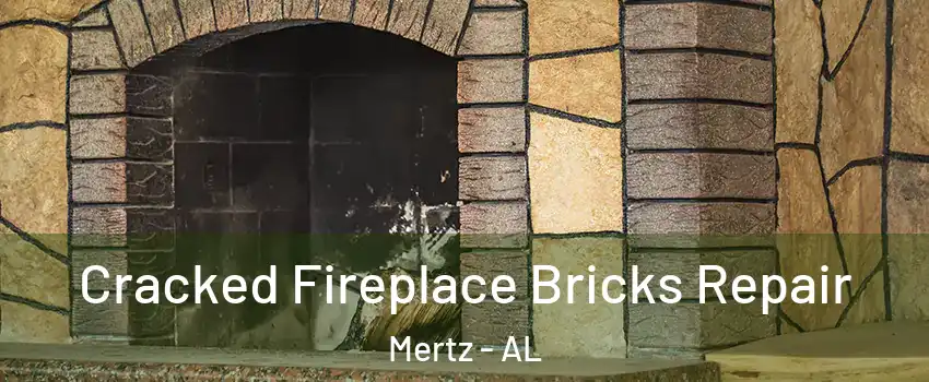 Cracked Fireplace Bricks Repair Mertz - AL
