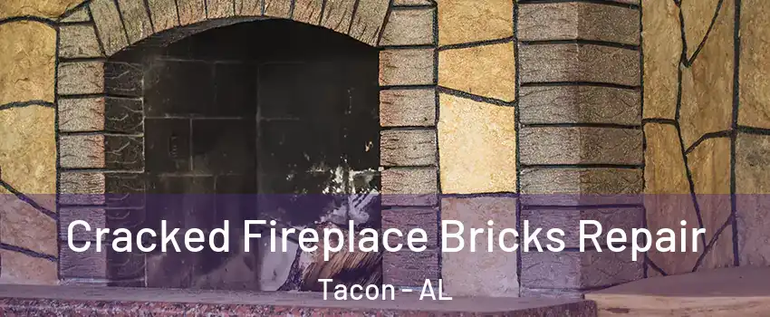 Cracked Fireplace Bricks Repair Tacon - AL