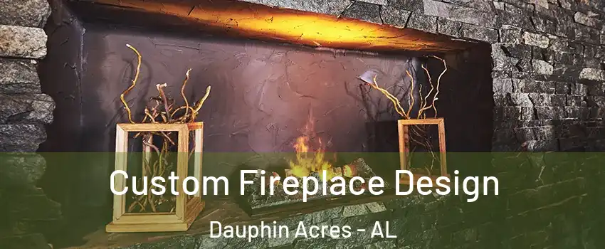 Custom Fireplace Design Dauphin Acres - AL