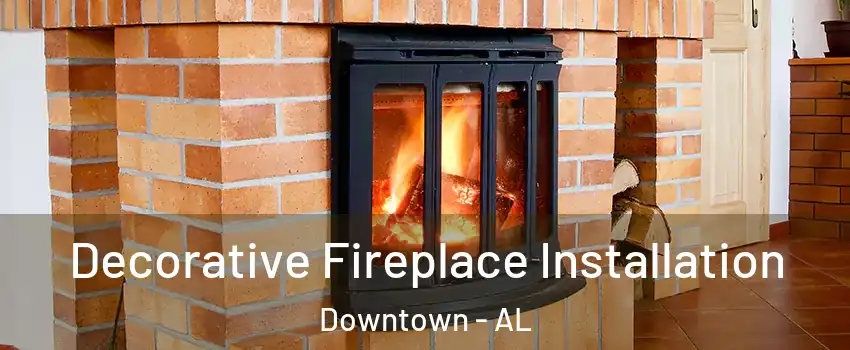 Decorative Fireplace Installation Downtown - AL