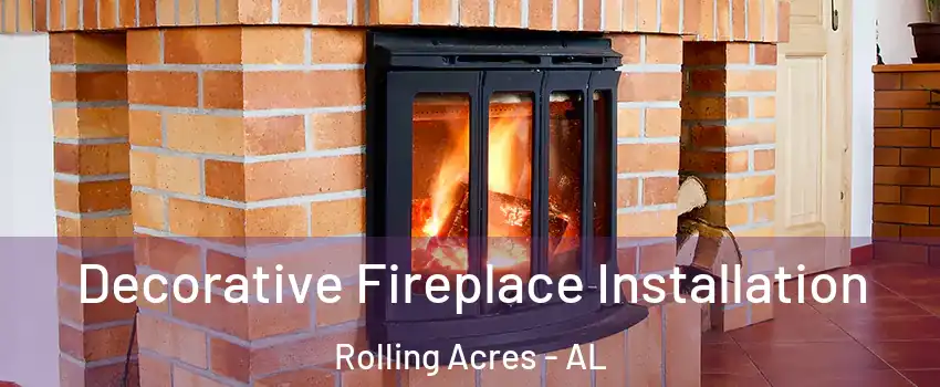 Decorative Fireplace Installation Rolling Acres - AL