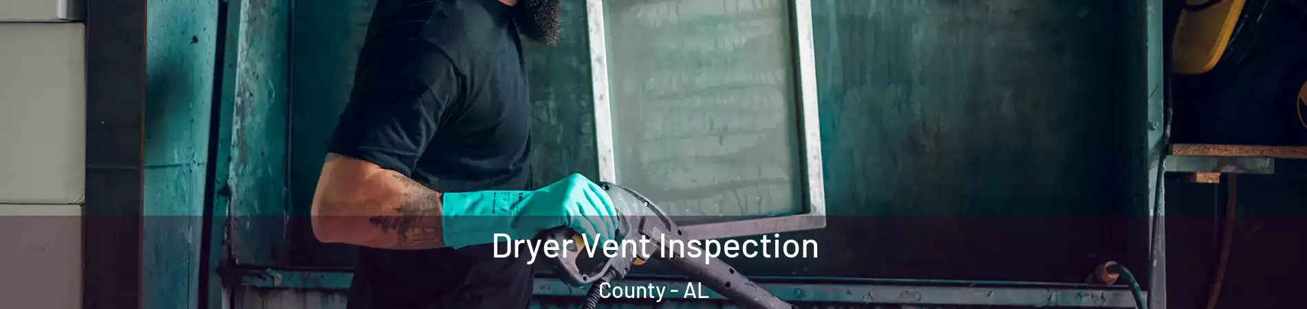 Dryer Vent Inspection County - AL