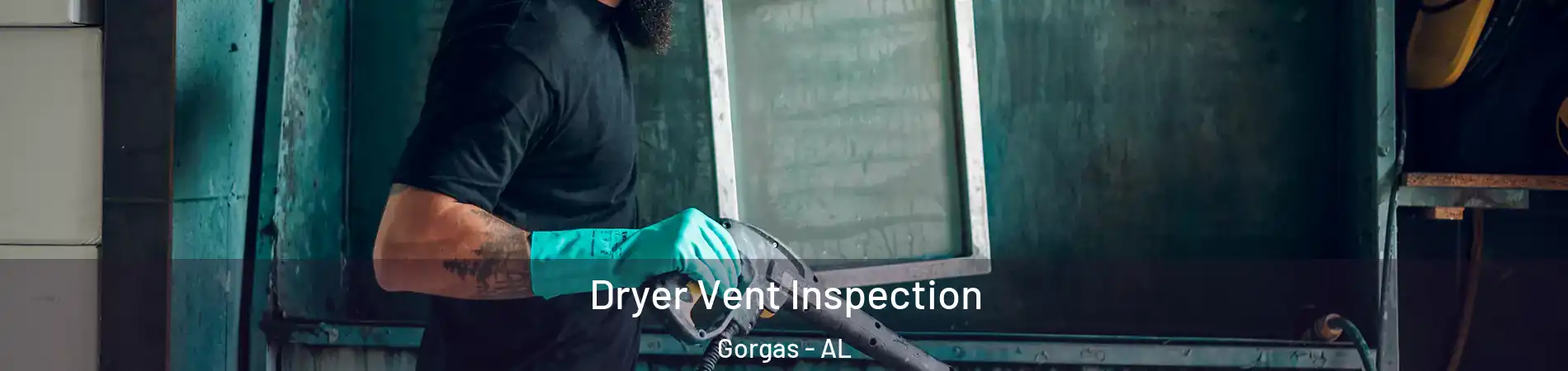 Dryer Vent Inspection Gorgas - AL