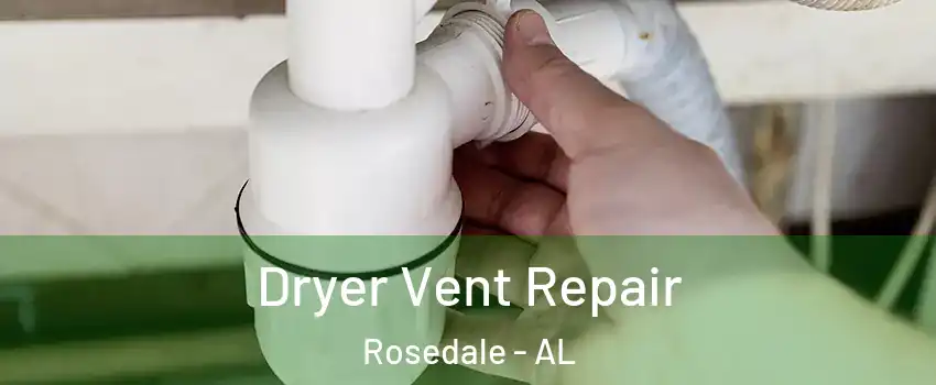 Dryer Vent Repair Rosedale - AL