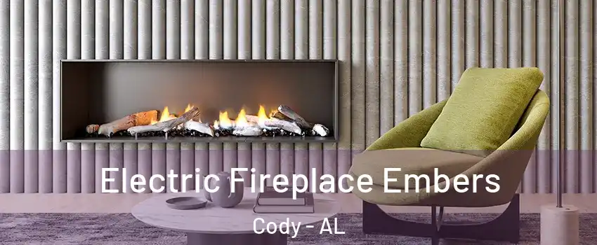 Electric Fireplace Embers Cody - AL