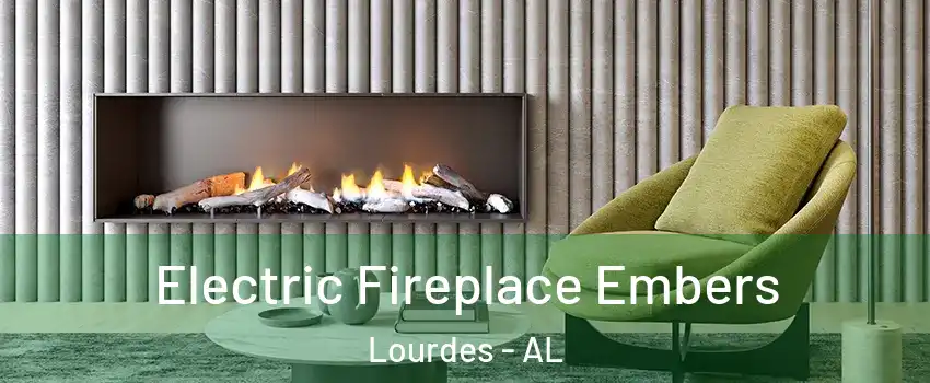 Electric Fireplace Embers Lourdes - AL