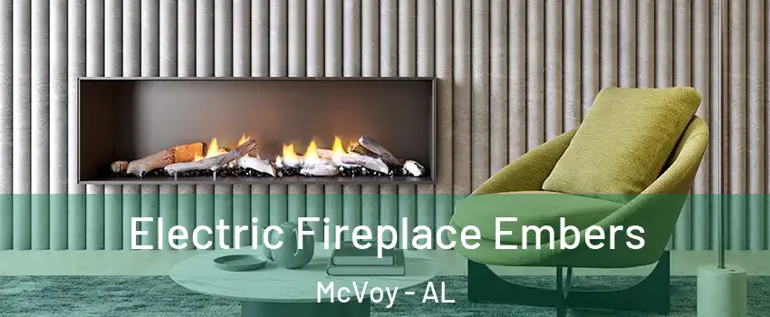 Electric Fireplace Embers McVoy - AL