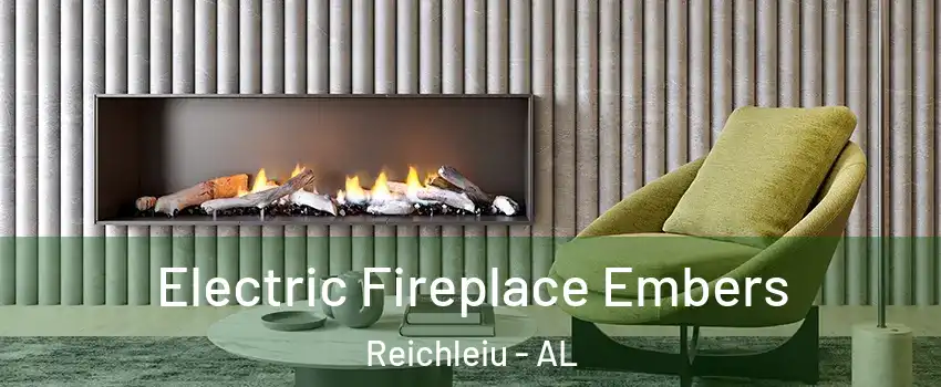 Electric Fireplace Embers Reichleiu - AL
