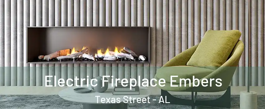 Electric Fireplace Embers Texas Street - AL