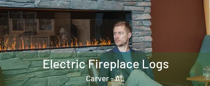 Electric Fireplace Logs Carver - AL