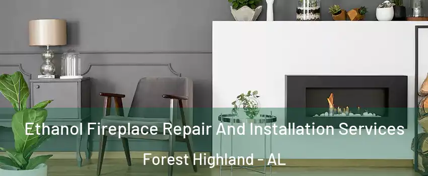 Ethanol Fireplace Repair And Installation Services Forest Highland - AL