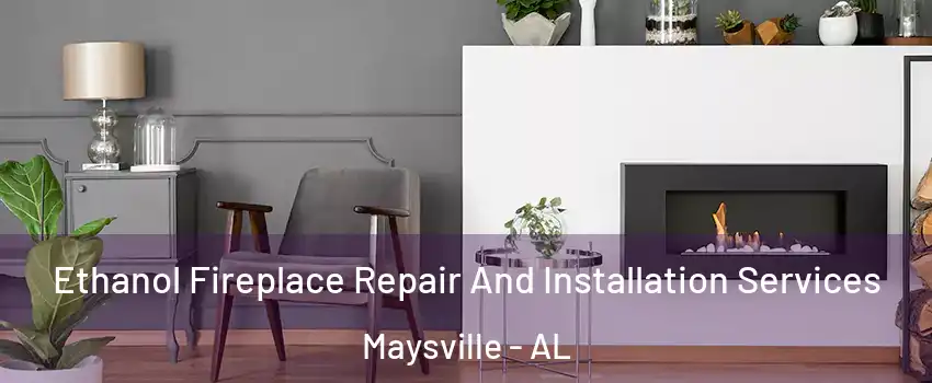 Ethanol Fireplace Repair And Installation Services Maysville - AL
