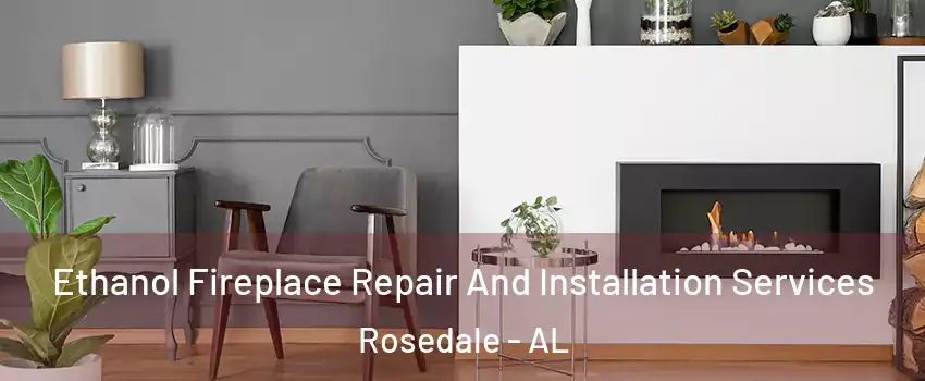 Ethanol Fireplace Repair And Installation Services Rosedale - AL