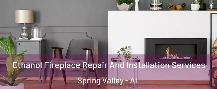 Ethanol Fireplace Repair And Installation Services Spring Valley - AL