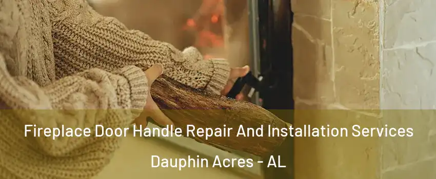 Fireplace Door Handle Repair And Installation Services Dauphin Acres - AL