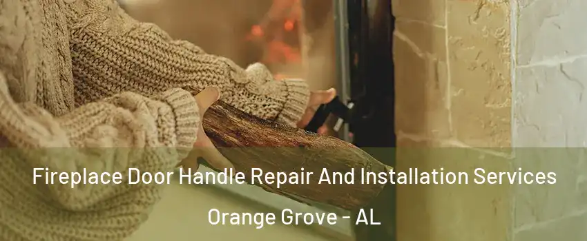 Fireplace Door Handle Repair And Installation Services Orange Grove - AL