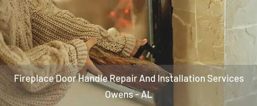 Fireplace Door Handle Repair And Installation Services Owens - AL