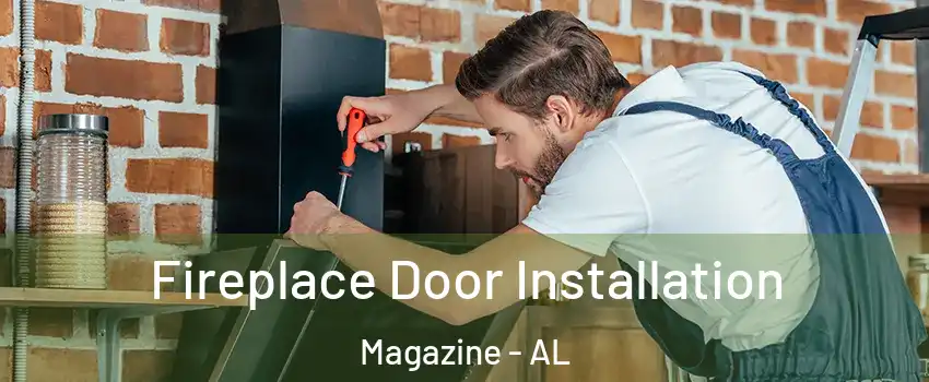 Fireplace Door Installation Magazine - AL