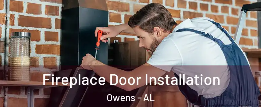 Fireplace Door Installation Owens - AL