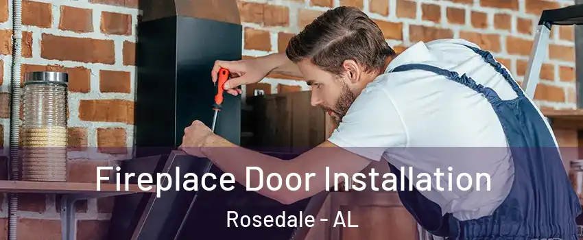 Fireplace Door Installation Rosedale - AL