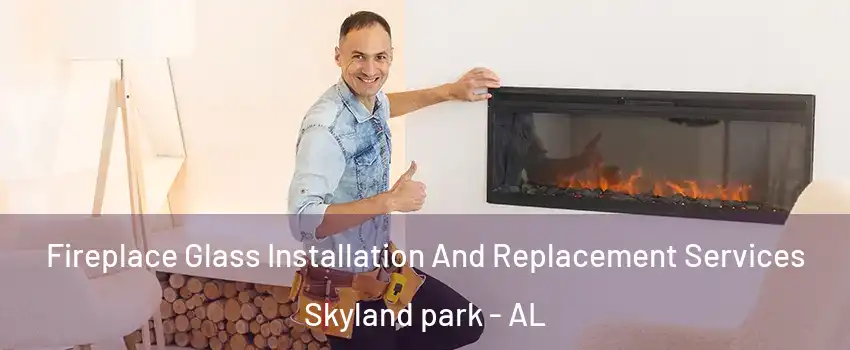 Fireplace Glass Installation And Replacement Services Skyland park - AL