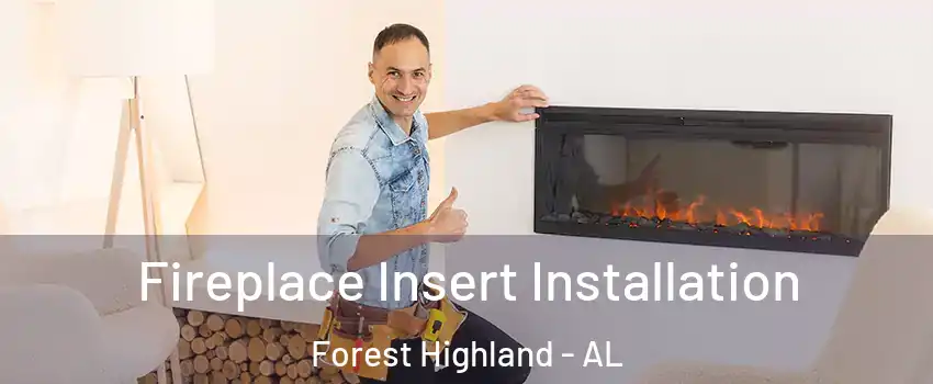 Fireplace Insert Installation Forest Highland - AL