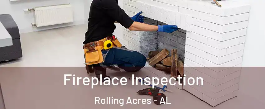 Fireplace Inspection Rolling Acres - AL