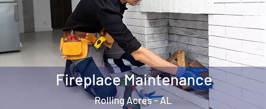 Fireplace Maintenance Rolling Acres - AL