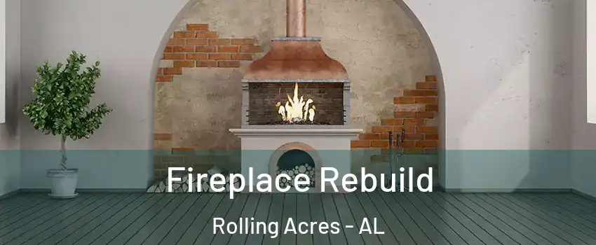 Fireplace Rebuild Rolling Acres - AL